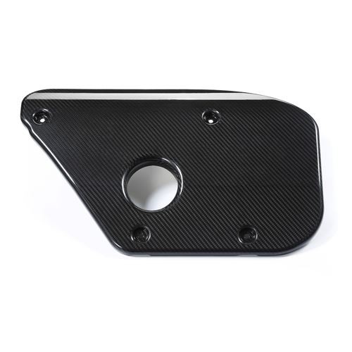 Motordæksel i kulfiber