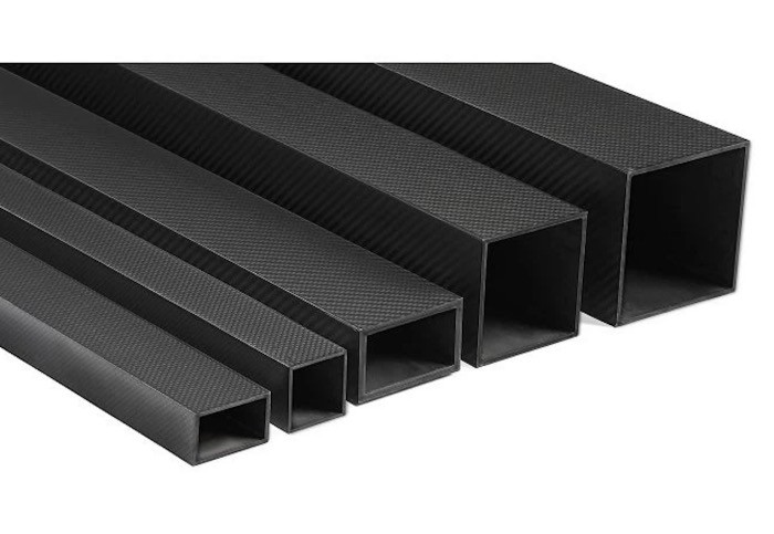 Rør Carrés En Fiber De Carbone